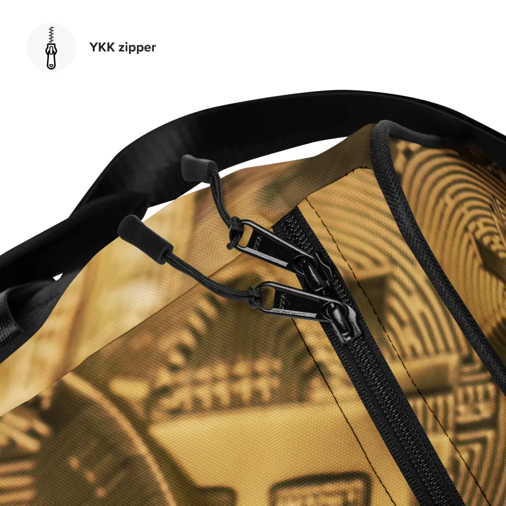 ROYAL ICONIC | Bitcoin Billionaire Money Manifest Duffle Bag The New Economy Iconic BB's Crypto Cash Secure the Bag | Gold Standard Variants