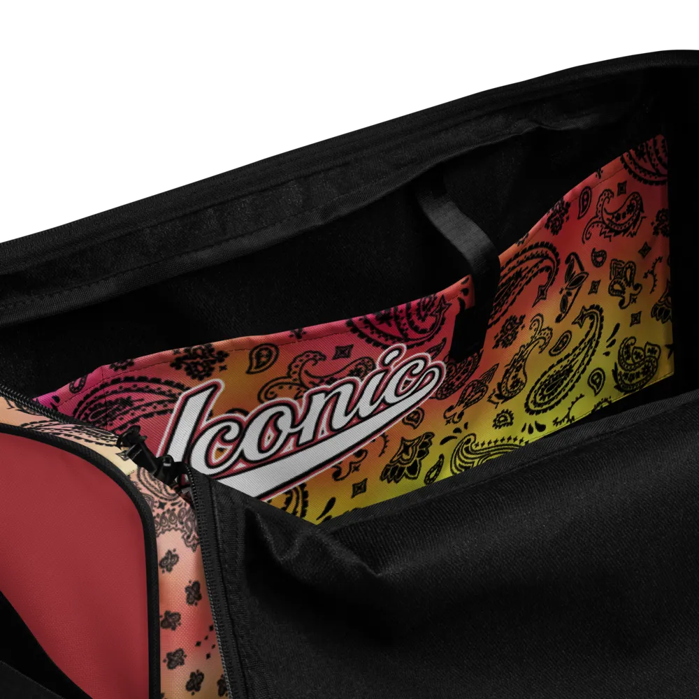 ROYAL ICONIC | OG Candy Bandana Tie Dye Paisley Cloud Dye Skate Bag Gang Gang Duffel Bag Pink Lemonade Banana Cabaret Retro Baseball Logo