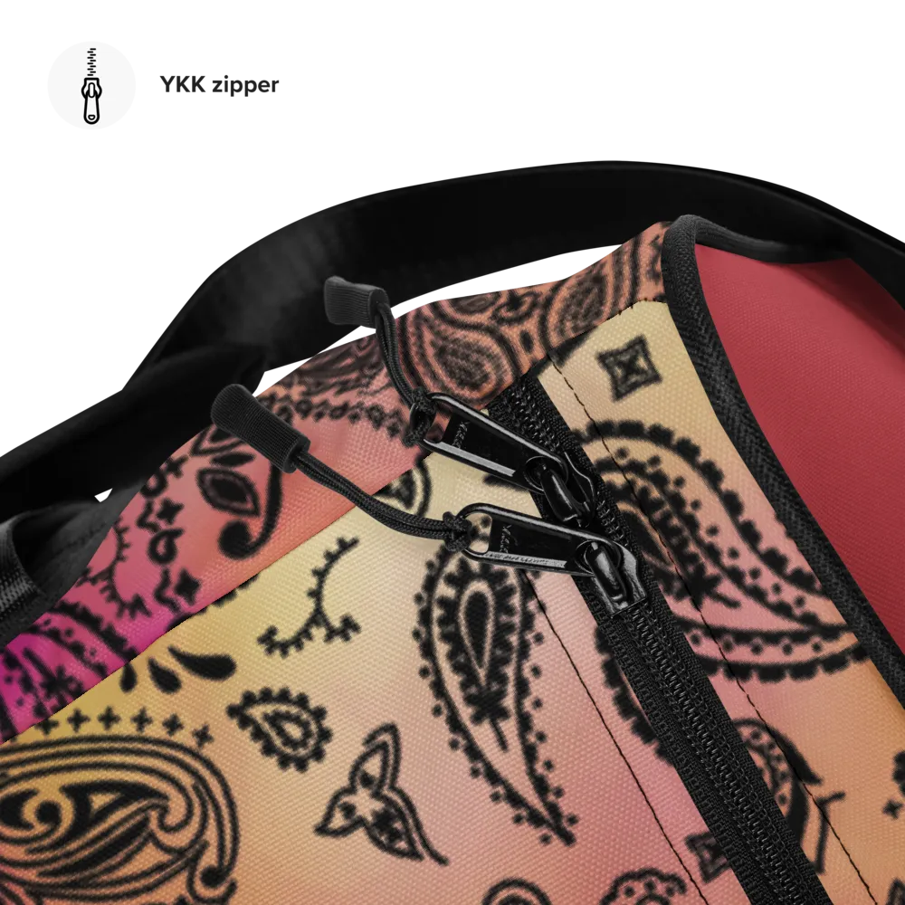 ROYAL ICONIC | OG Candy Bandana Tie Dye Paisley Cloud Dye Skate Bag Gang Gang Duffel Bag Pink Lemonade Banana Cabaret Retro Baseball Logo