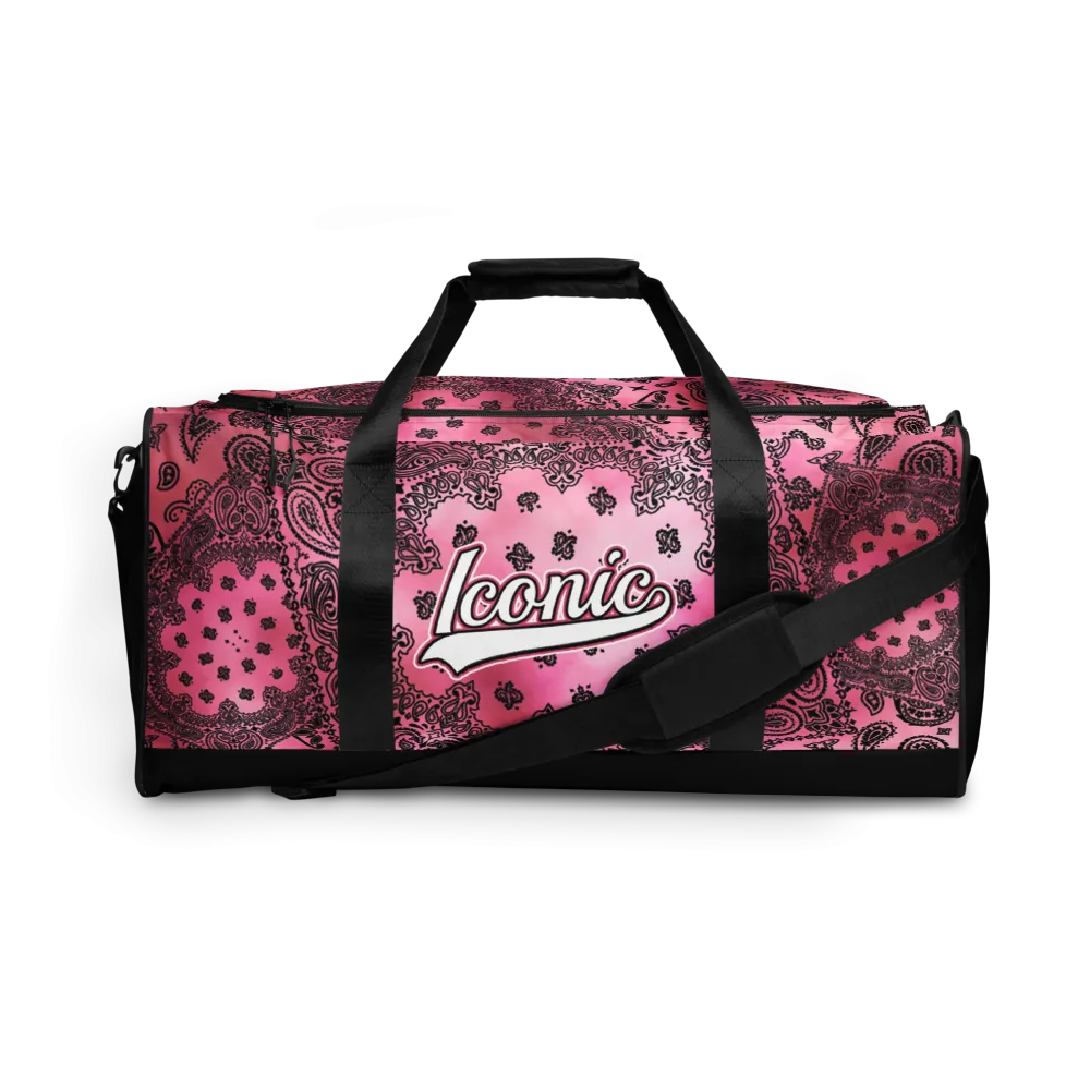 ROYAL ICONIC | OG Candy Bandana Tie Dye Paisley Cloud Dye Skate Bag Gang Gang Duffel Bag Pretty in Pink Sugar Color Cloud Baseball Logo