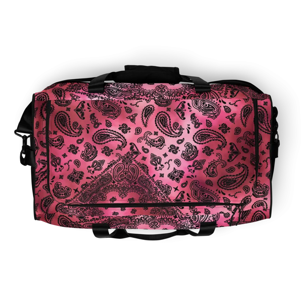 ROYAL ICONIC | OG Candy Bandana Tie Dye Paisley Cloud Dye Skate Bag Gang Gang Duffel Bag Pretty in Pink Sugar Color Cloud Baseball Logo