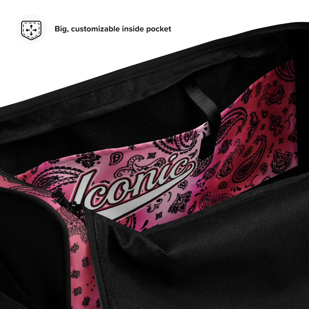 ROYAL ICONIC | OG Candy Bandana Tie Dye Paisley Cloud Dye Skate Bag Gang Gang Duffel Bag Pretty in Pink Sugar Color Cloud Baseball Logo