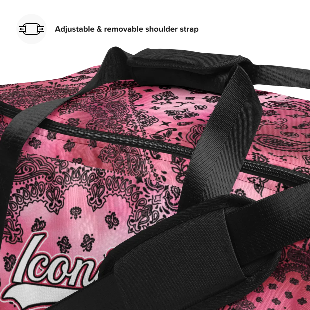 ROYAL ICONIC | OG Candy Bandana Tie Dye Paisley Cloud Dye Skate Bag Gang Gang Duffel Bag Pretty in Pink Sugar Color Cloud Baseball Logo
