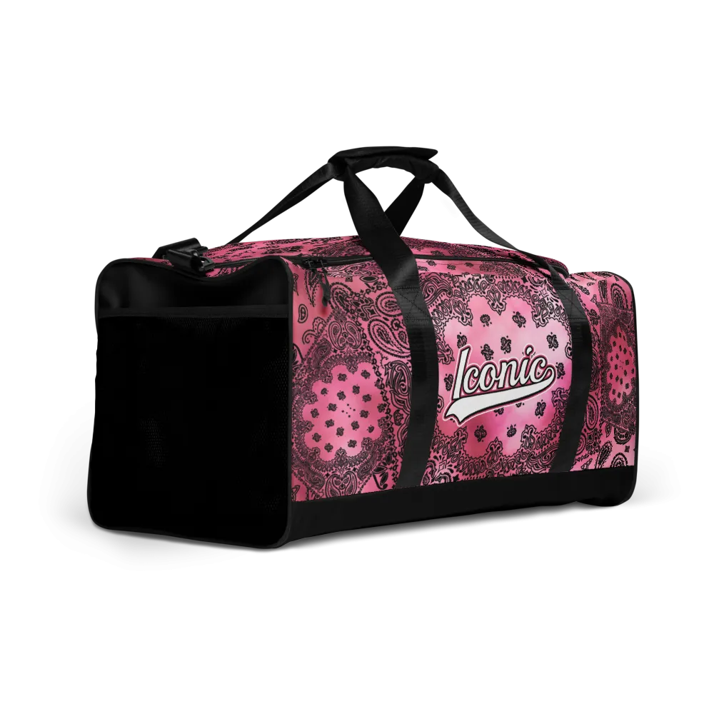 ROYAL ICONIC | OG Candy Bandana Tie Dye Paisley Cloud Dye Skate Bag Gang Gang Duffel Bag Pretty in Pink Sugar Color Cloud Baseball Logo