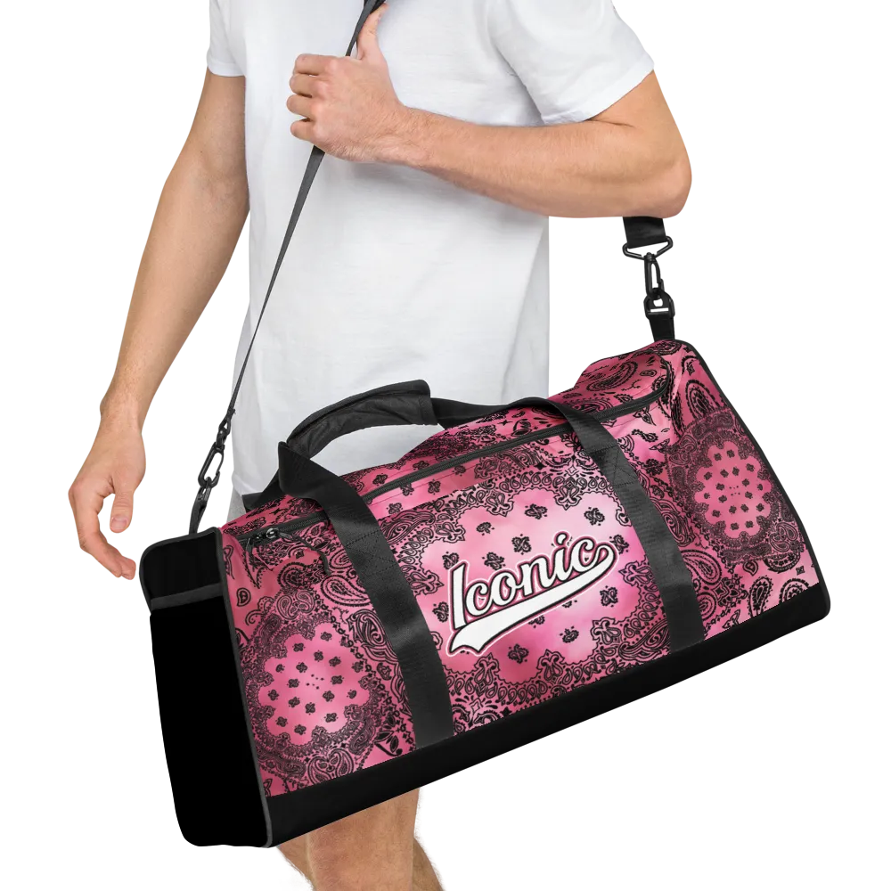 ROYAL ICONIC | OG Candy Bandana Tie Dye Paisley Cloud Dye Skate Bag Gang Gang Duffel Bag Pretty in Pink Sugar Color Cloud Baseball Logo