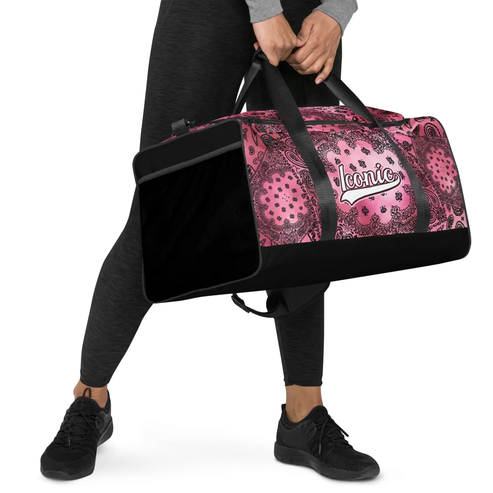 ROYAL ICONIC | OG Candy Bandana Tie Dye Paisley Cloud Dye Skate Bag Gang Gang Duffel Bag Pretty in Pink Sugar Color Cloud Baseball Logo