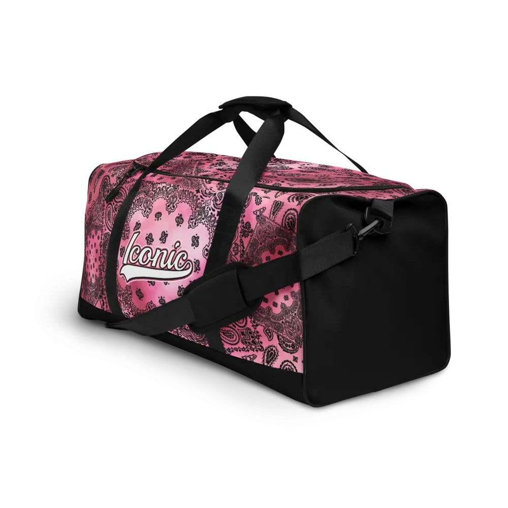 ROYAL ICONIC | OG Candy Bandana Tie Dye Paisley Cloud Dye Skate Bag Gang Gang Duffel Bag Pretty in Pink Sugar Color Cloud Baseball Logo