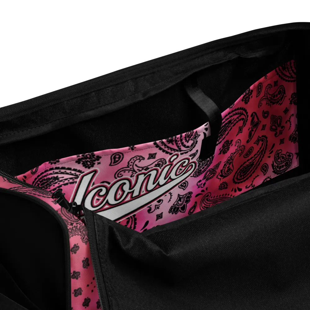 ROYAL ICONIC | OG Candy Bandana Tie Dye Paisley Cloud Dye Skate Bag Gang Gang Duffel Bag Pretty in Pink Sugar Color Cloud Baseball Logo