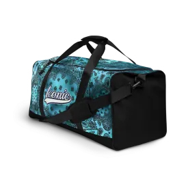 ROYAL ICONIC | OG Candy Bandana Tie Dye Paisley Cloud Dye Skate Bag Gang Gang Duffel Bag Sky Baby Blue Retro Baseball Logo