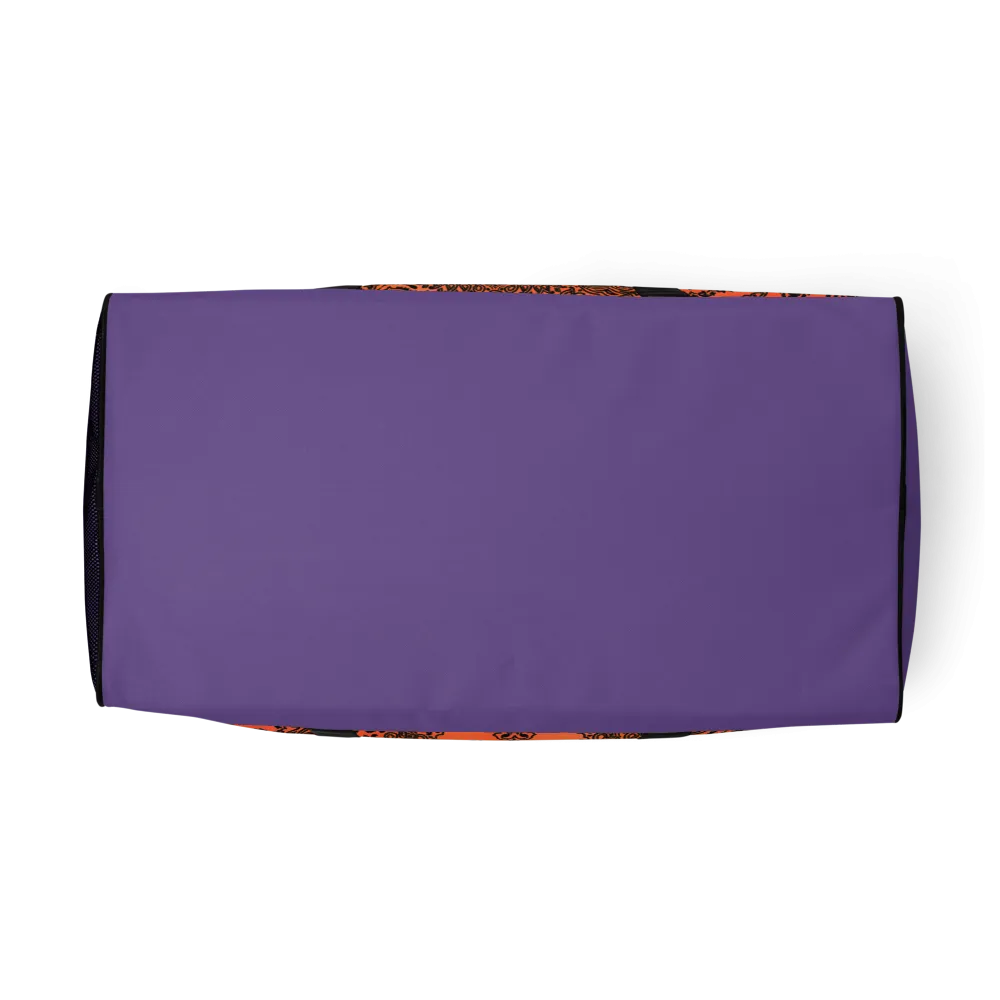 ROYAL ICONIC | OG Candy Bandana Tie Dye Paisley Cloud Dye Skate Bag Gang Gang Duffel Bag Sunset Tan Sands Retro Baseball Logo