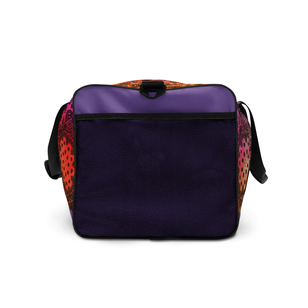ROYAL ICONIC | OG Candy Bandana Tie Dye Paisley Cloud Dye Skate Bag Gang Gang Duffel Bag Sunset Tan Sands Retro Baseball Logo