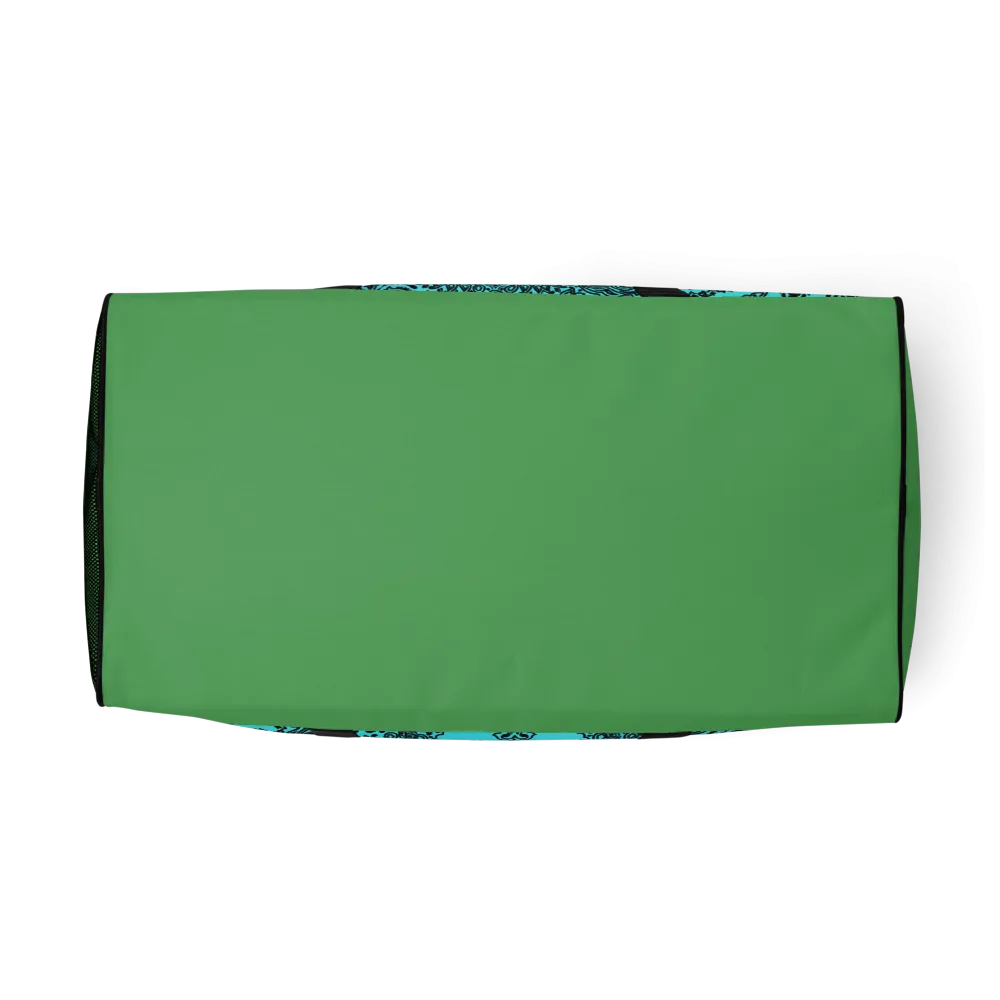 ROYAL ICONIC | OG Candy Bandana Tie Dye Paisley Cloud Dye Skate Bag Gang Gang Duffel Bag Teal Alien Eilish Retro Baseball Logo
