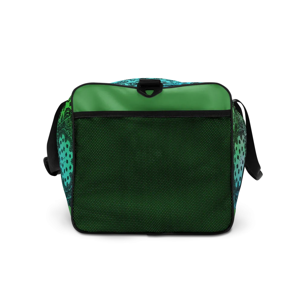 ROYAL ICONIC | OG Candy Bandana Tie Dye Paisley Cloud Dye Skate Bag Gang Gang Duffel Bag Teal Alien Eilish Retro Baseball Logo