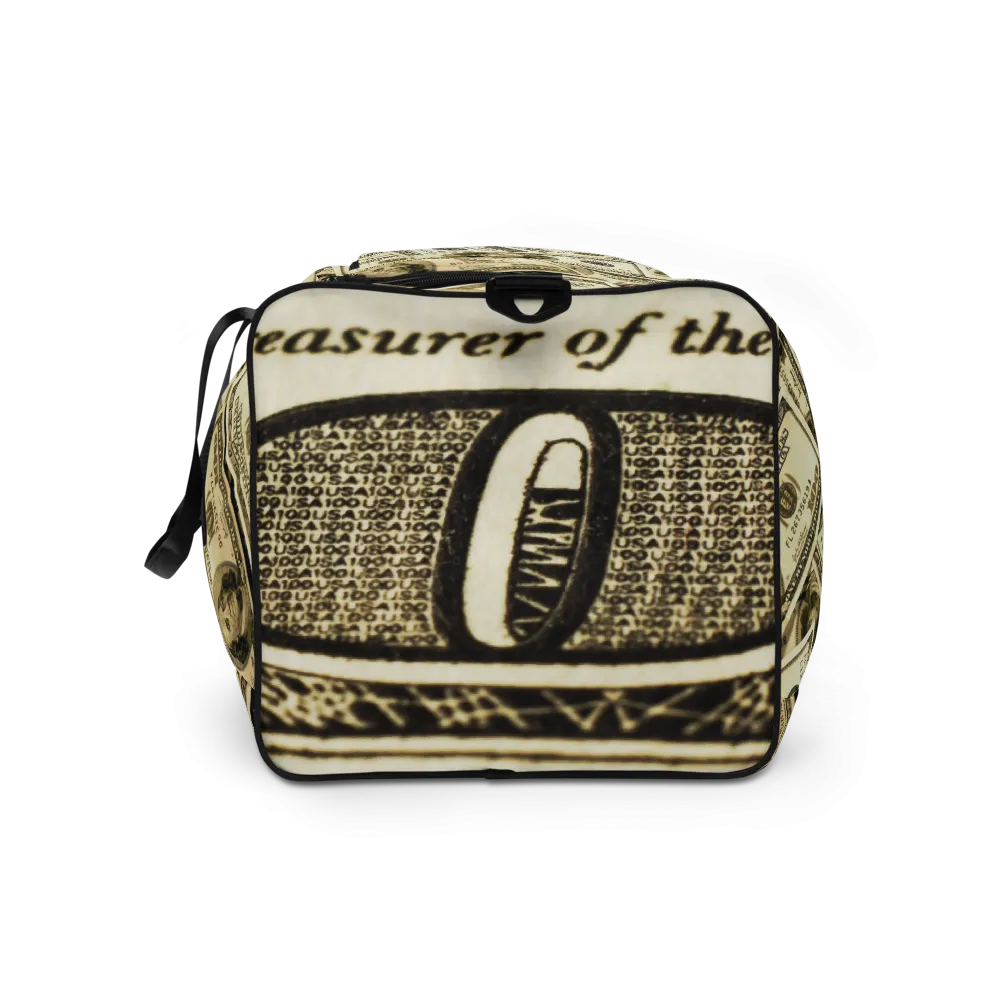ROYAL ICONIC | The 100 Dollar Duffel Bag Nu Money Iconic MM's Workout Gym Bag GTA Guap Im in my Bag Secure the Bag Pink Money Bag | Classic Cash Bag Variant