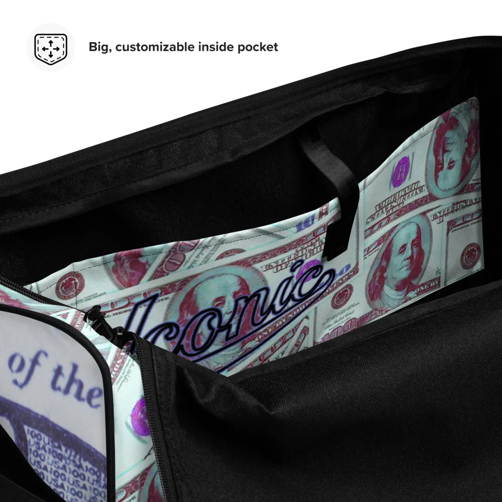 ROYAL ICONIC | The 100 Dollar Duffel Bag Nu Money Iconic MM's Workout Gym Bag GTA Guap Secure the Bag | BlueFace