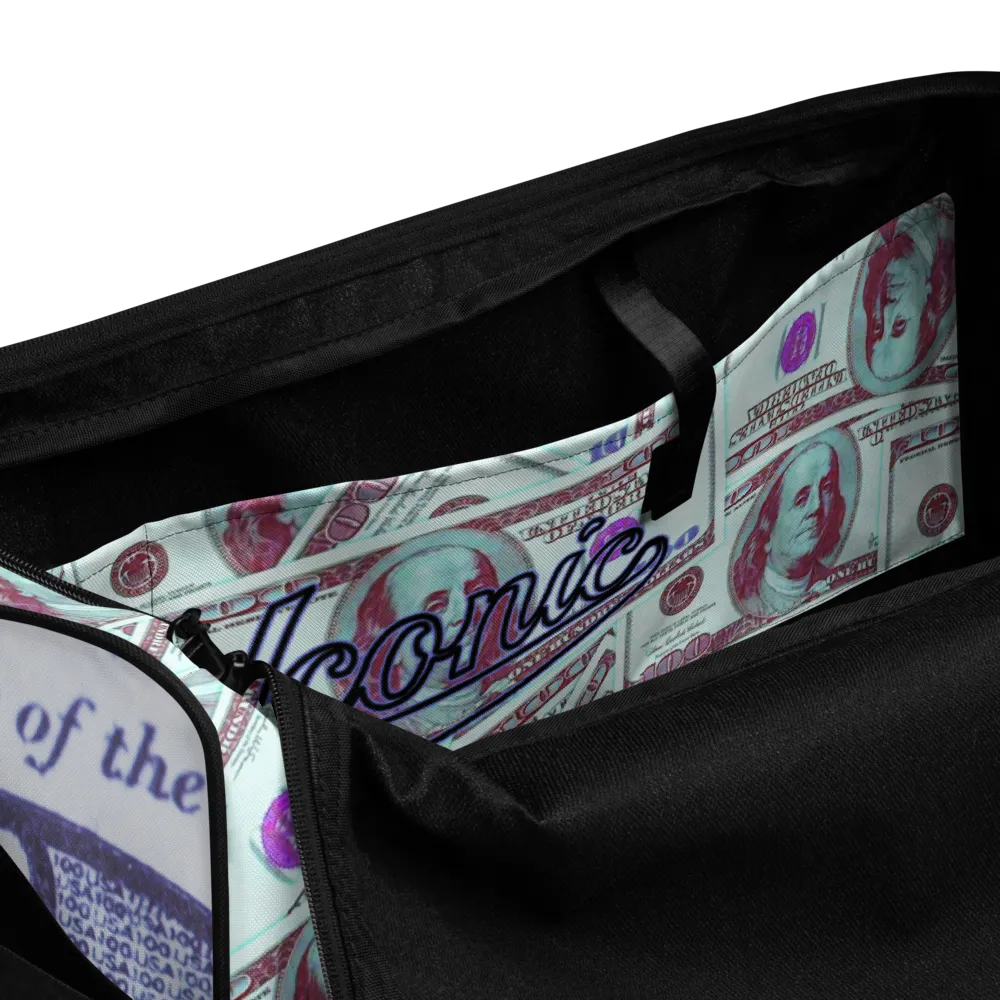 ROYAL ICONIC | The 100 Dollar Duffel Bag Nu Money Iconic MM's Workout Gym Bag GTA Guap Secure the Bag | BlueFace