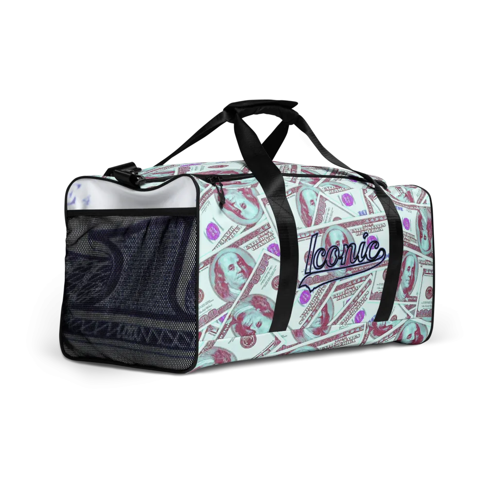 ROYAL ICONIC | The 100 Dollar Duffel Bag Nu Money Iconic MM's Workout Gym Bag GTA Guap Secure the Bag | BlueFace