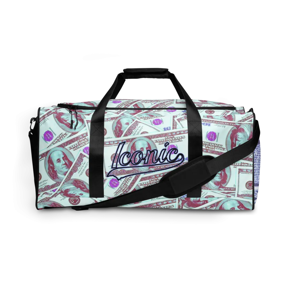 ROYAL ICONIC | The 100 Dollar Duffel Bag Nu Money Iconic MM's Workout Gym Bag GTA Guap Secure the Bag | BlueFace