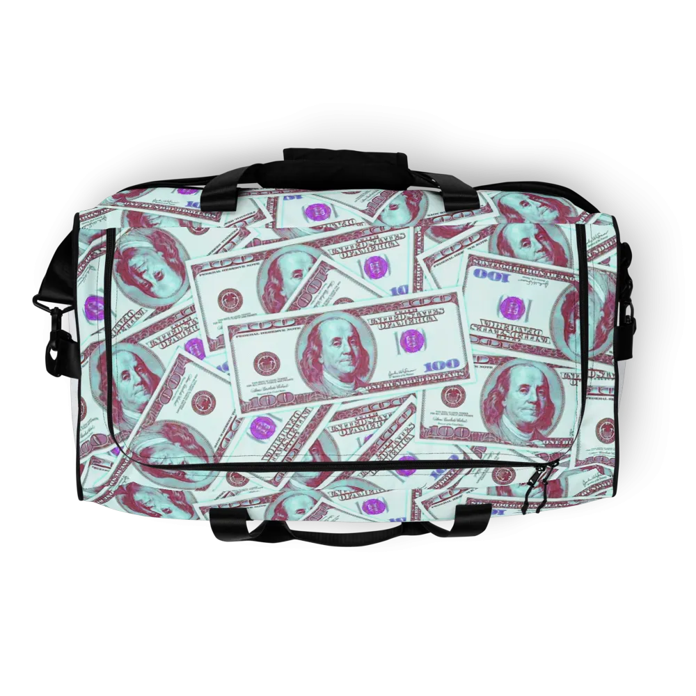 ROYAL ICONIC | The 100 Dollar Duffel Bag Nu Money Iconic MM's Workout Gym Bag GTA Guap Secure the Bag | BlueFace