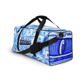 ROYAL ICONIC | The 100 Dollar Duffel Bag Nu Money Iconic MM's Workout Gym Bag GTA Guap Secure the Bag | BlueFace
