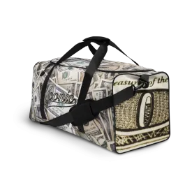 ROYAL ICONIC | The 100 Dollar Duffel Bag Nu Money Iconic MM's Workout Gym Bag GTA Guap Secure the Bag | Clean Crisp Bills