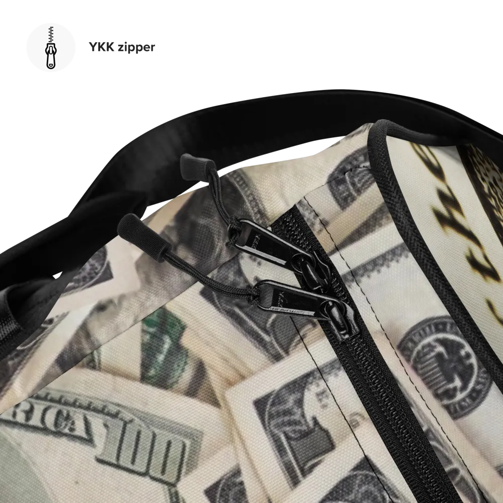 ROYAL ICONIC | The 100 Dollar Duffel Bag Nu Money Iconic MM's Workout Gym Bag GTA Guap Secure the Bag | Clean Crisp Bills