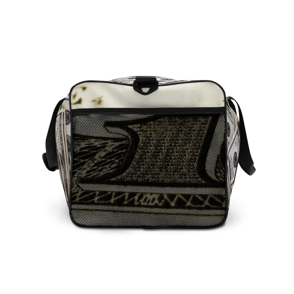 ROYAL ICONIC | The 100 Dollar Duffel Bag Nu Money Iconic MM's Workout Gym Bag GTA Guap Secure the Bag | Clean Crisp Bills