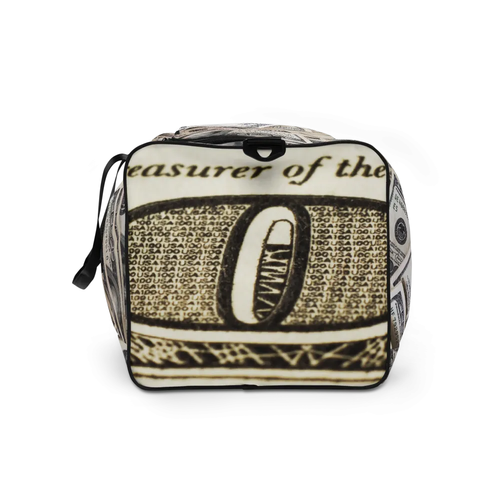 ROYAL ICONIC | The 100 Dollar Duffel Bag Nu Money Iconic MM's Workout Gym Bag GTA Guap Secure the Bag | Clean Crisp Bills