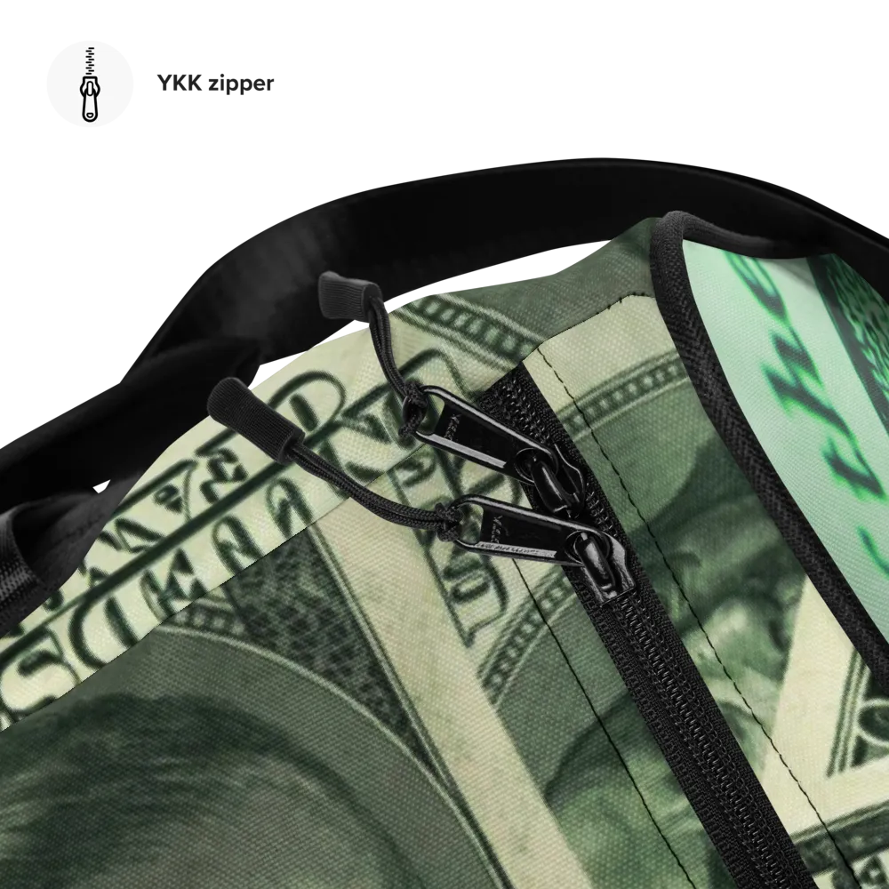 ROYAL ICONIC | The 100 Dollar Duffel Bag Nu Money Iconic MM's Workout Gym Bag GTA Guap Secure the Bag | Digital Greenbacks