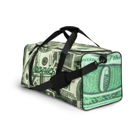 ROYAL ICONIC | The 100 Dollar Duffel Bag Nu Money Iconic MM's Workout Gym Bag GTA Guap Secure the Bag | Digital Greenbacks