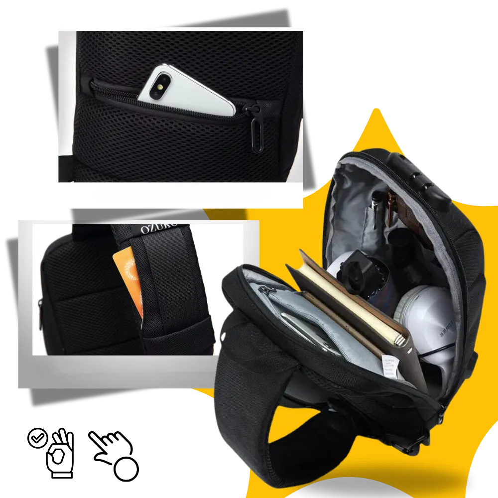 Secure Charge Crossbody Bag
