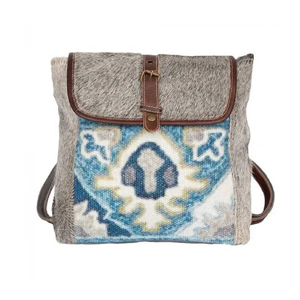 Simple Epiphany Backpack Bag, Medium, Blue