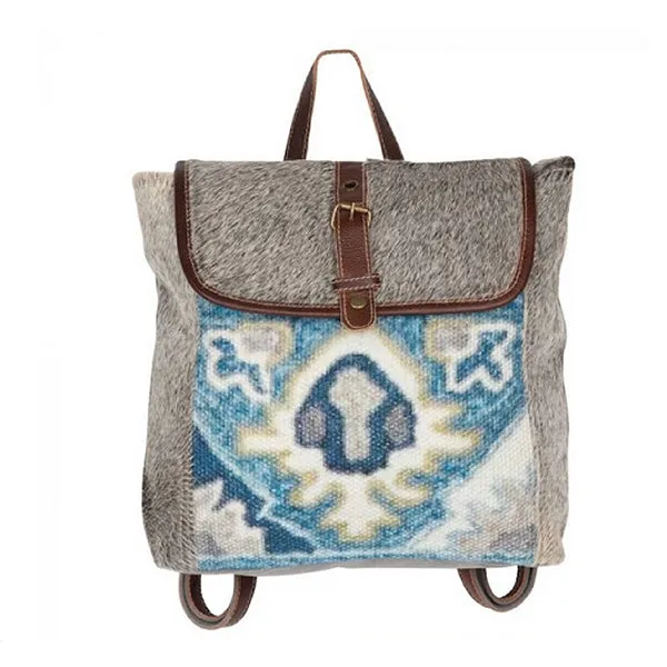 Simple Epiphany Backpack Bag, Medium, Blue