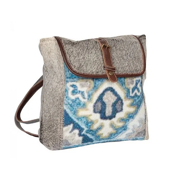 Simple Epiphany Backpack Bag, Medium, Blue