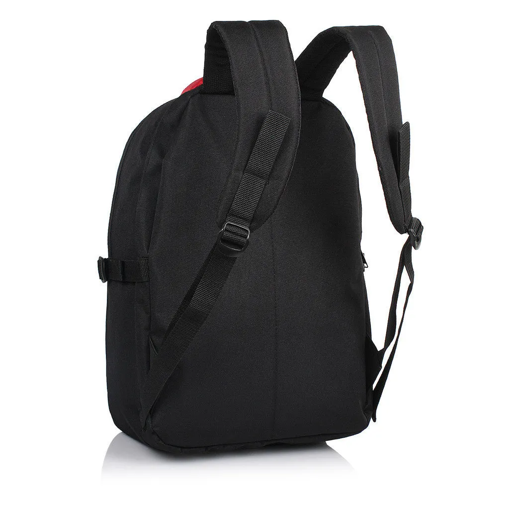 Suntop Glide 32 L Large Laptop Backpack(Black and Red)