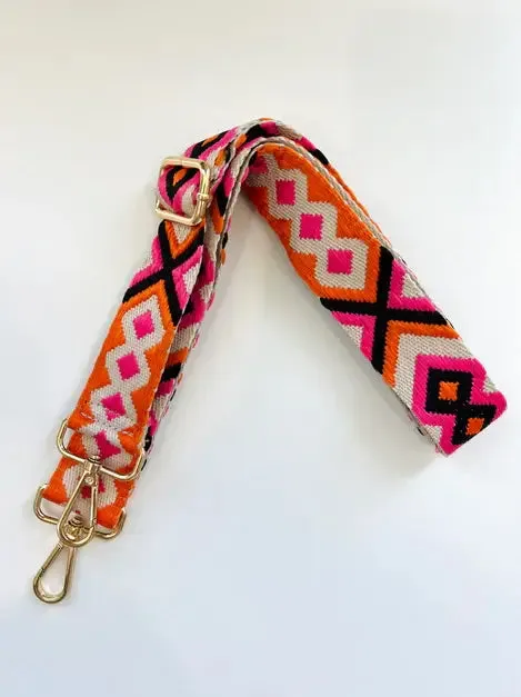 The Laura Purse Strap - Orange